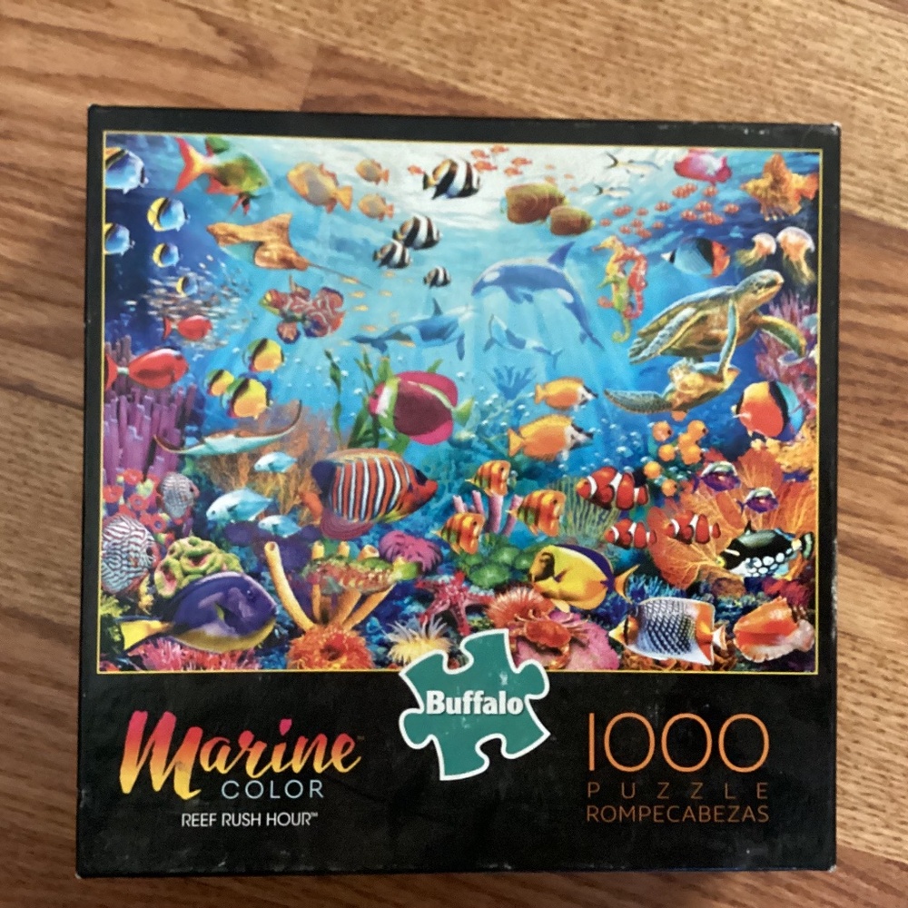 Buffalo 1000 Piece  " Reef Rush Hour " Puzzle